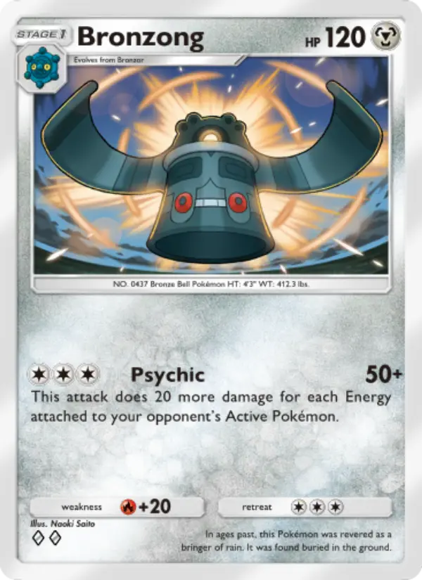 Bronzong — Triumphant Light card #059