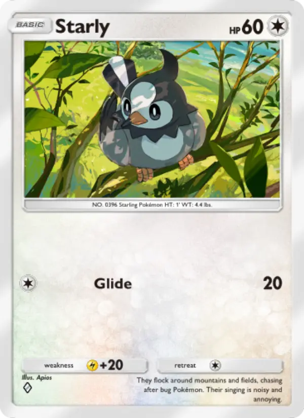 Starly — Triumphant Light card #066