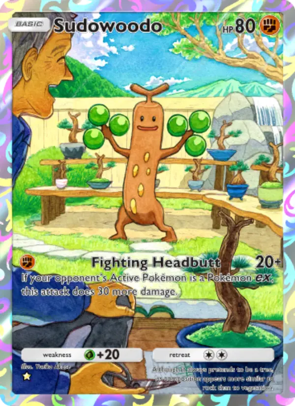 Sudowoodo — Triumphant Light card #079
