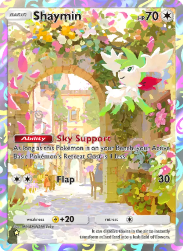Shaymin — Triumphant Light card #081