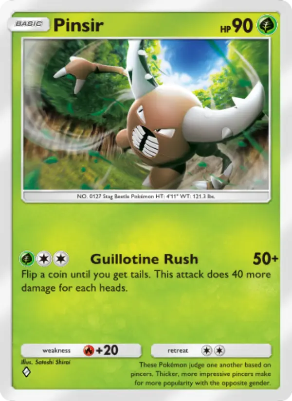 Pinsir — Shining Revelry card #004