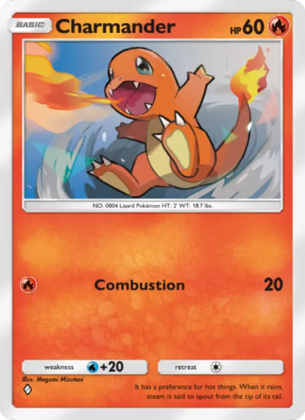 Charmander — Shining Revelry card #008