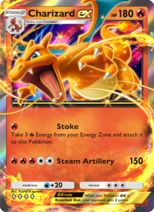 Charizard ex — Shining Revelry card #010