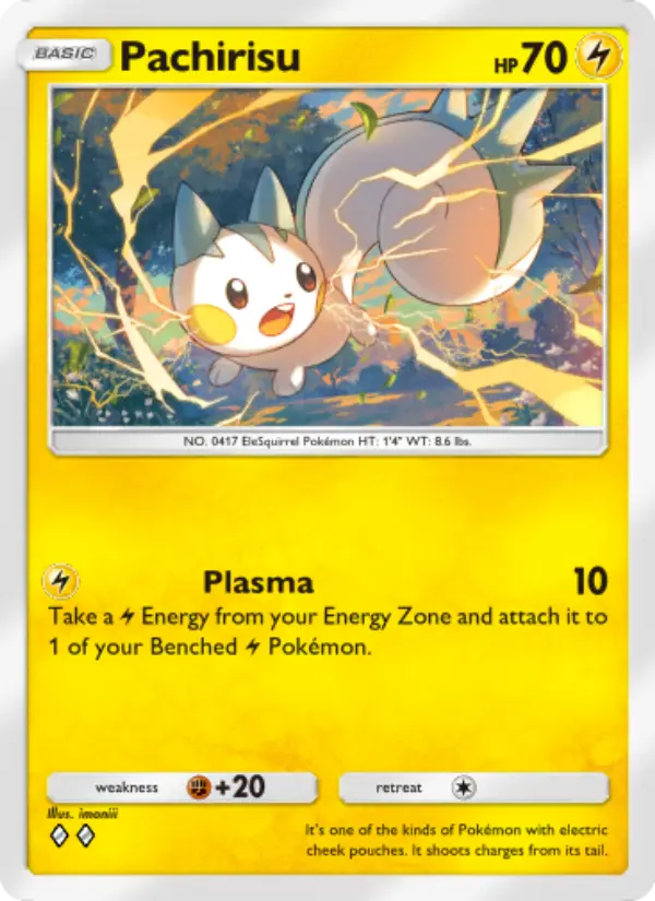 Pachirisu — Shining Revelry card #025