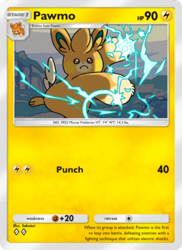 Pawmo — Shining Revelry card #027