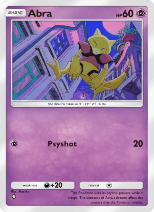 Abra — Shining Revelry card #029