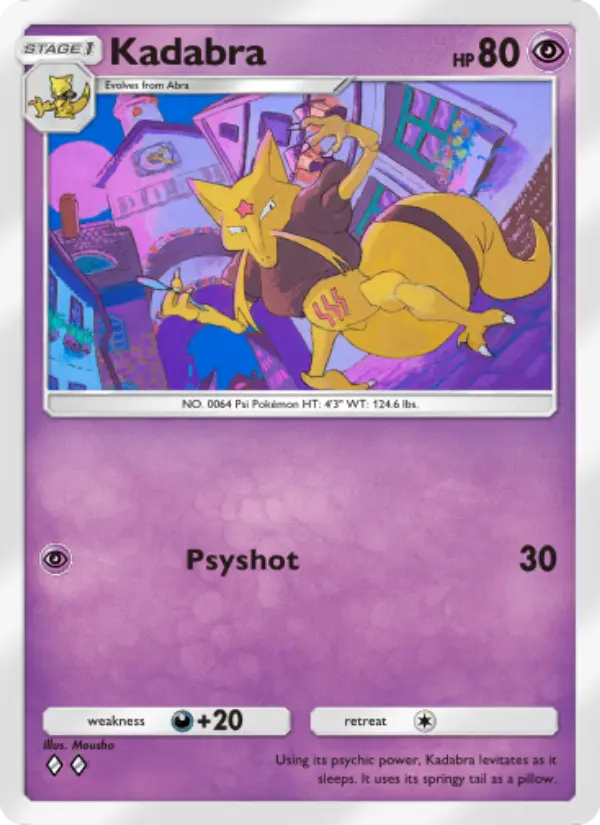 Kadabra — Shining Revelry card #030