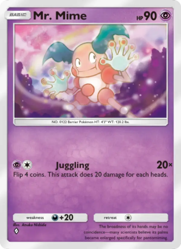 Mr. Mime — Shining Revelry card #032