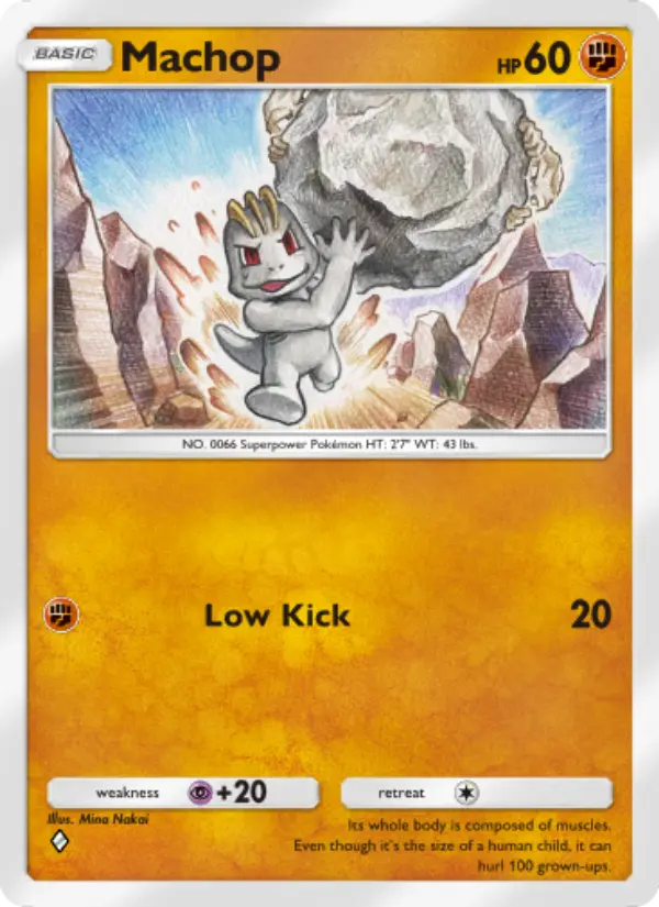 Machop — Shining Revelry card #037