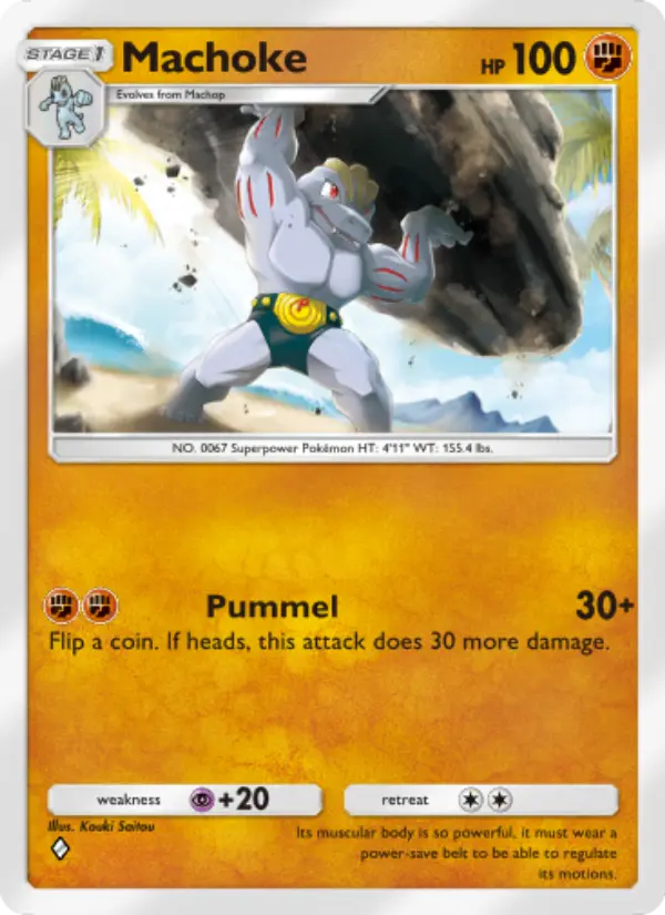Machoke — Shining Revelry card #038