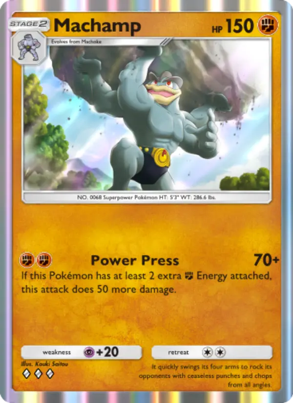 Machamp — Shining Revelry card #039