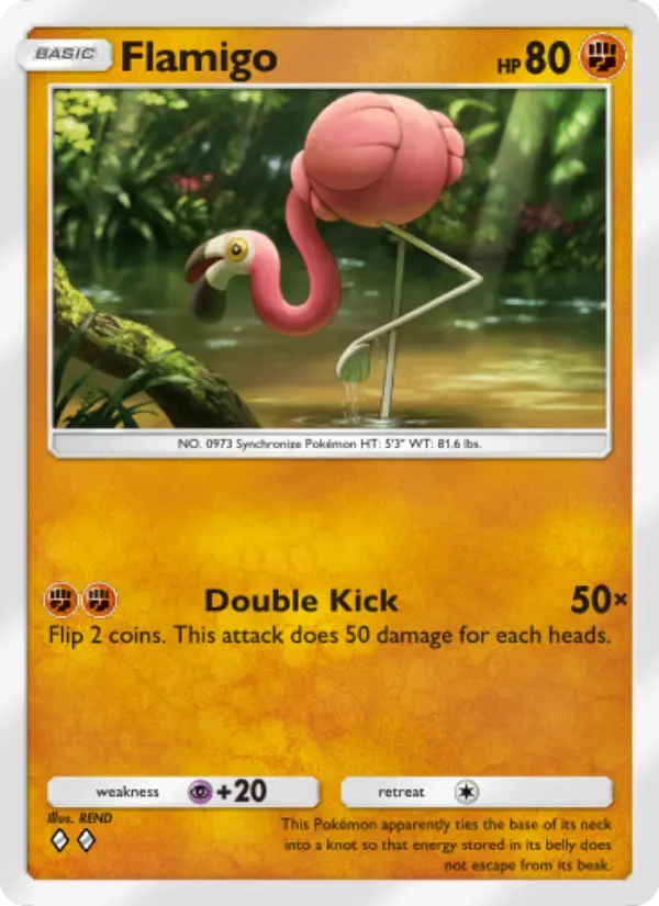 Flamigo — Shining Revelry card #044