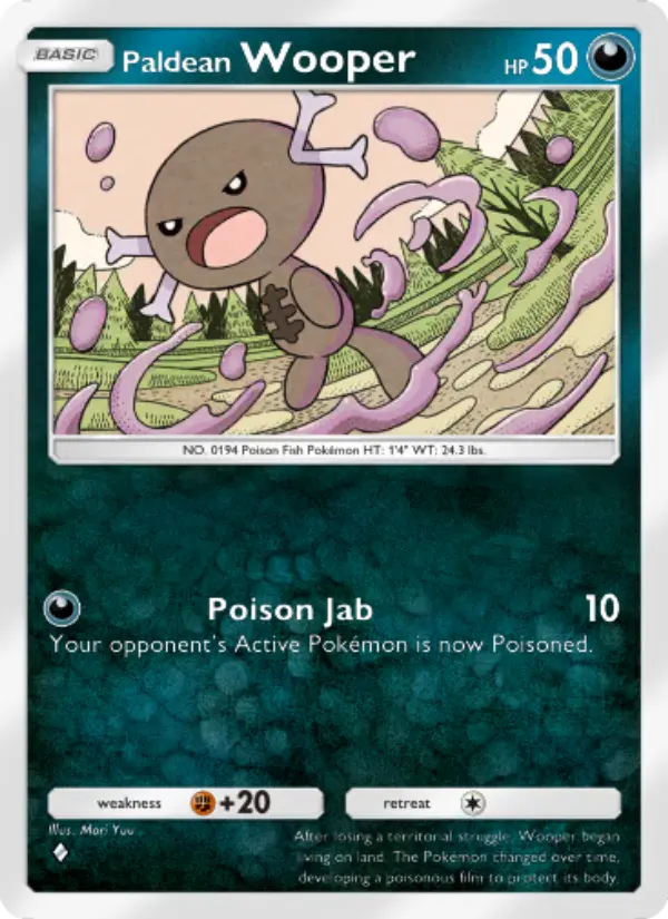 Paldean Wooper — Shining Revelry card #047