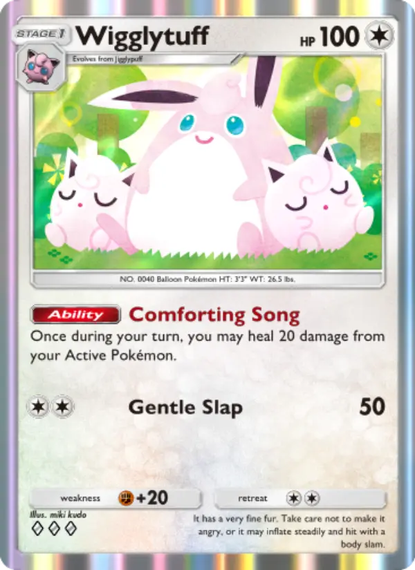 Wigglytuff — Shining Revelry card #061