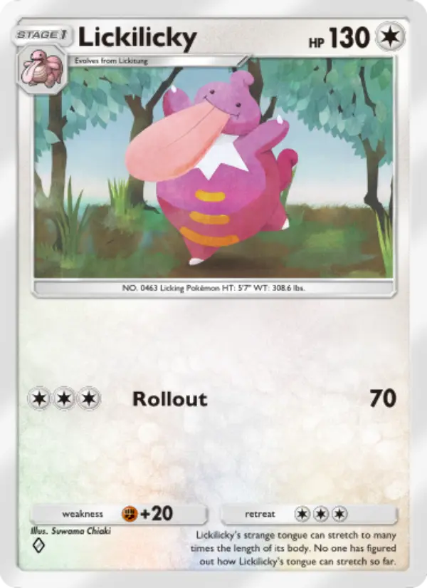 Lickilicky — Shining Revelry card #063