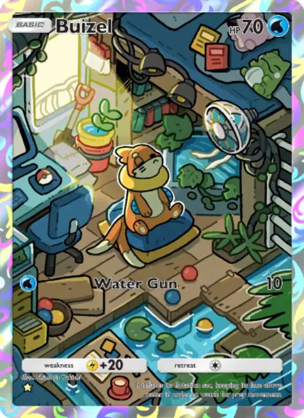 Buizel — Shining Revelry card #074