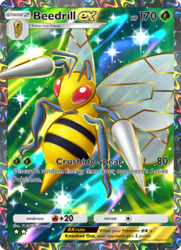 Beedrill ex — Shining Revelry card #079