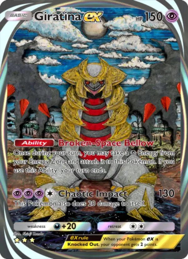 Giratina ex — Shining Revelry card #096