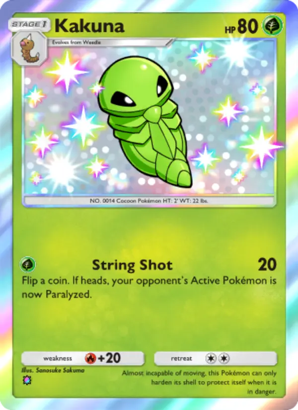 Kakuna — Shining Revelry card #098
