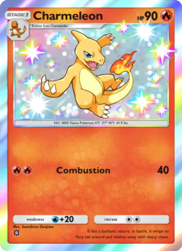 Charmeleon — Shining Revelry card #100