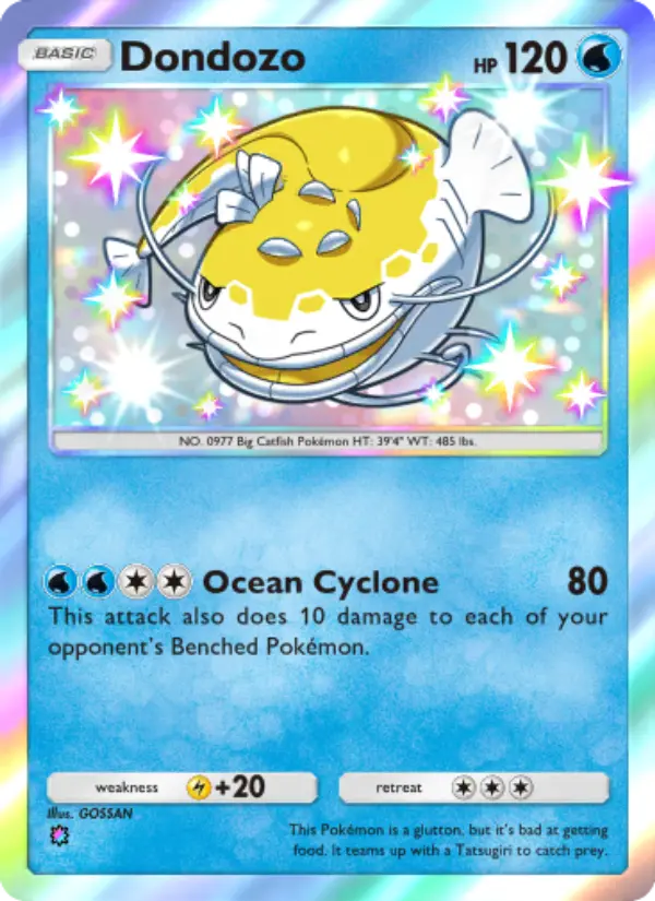 Dondozo — Shining Revelry card #102