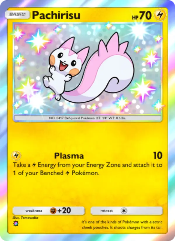 Pachirisu — Shining Revelry card #103