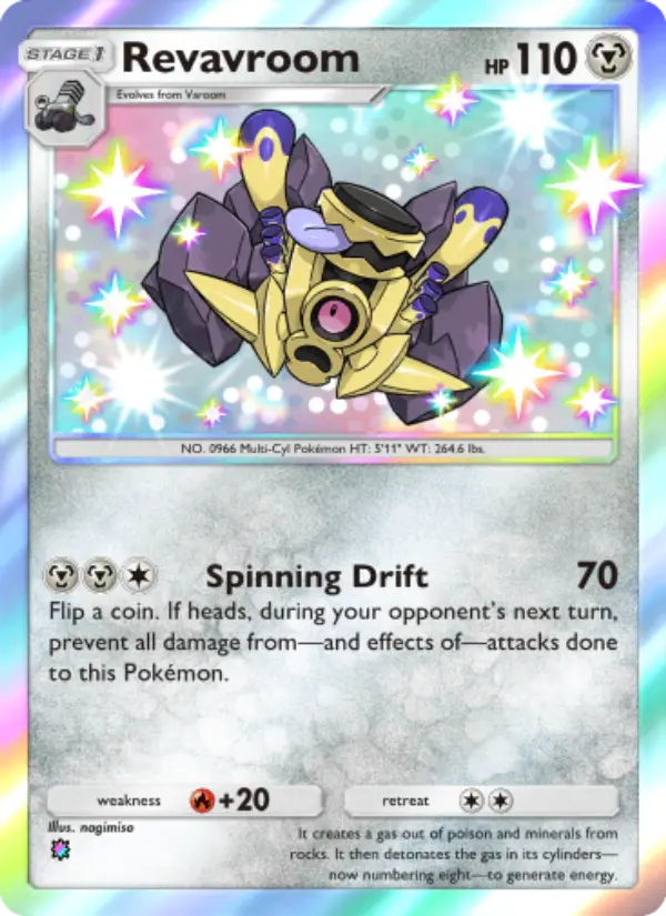 Revavroom — Shining Revelry card #106
