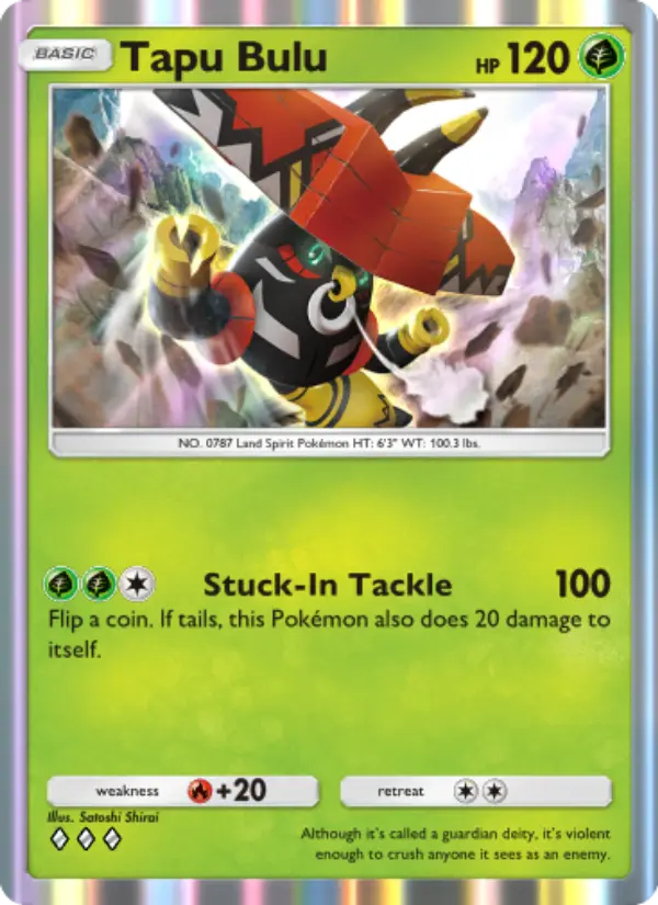 Tapu Bulu — Celestial Guardians card #024