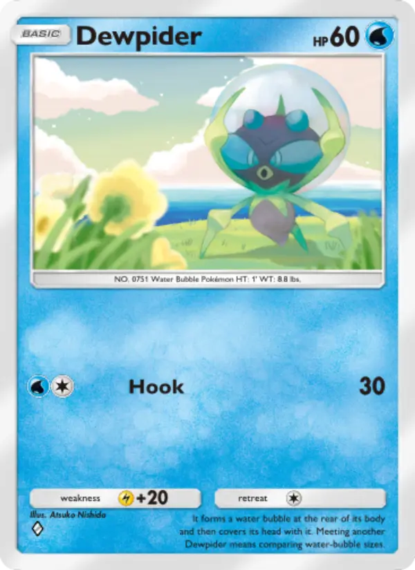 Dewpider — Celestial Guardians card #052