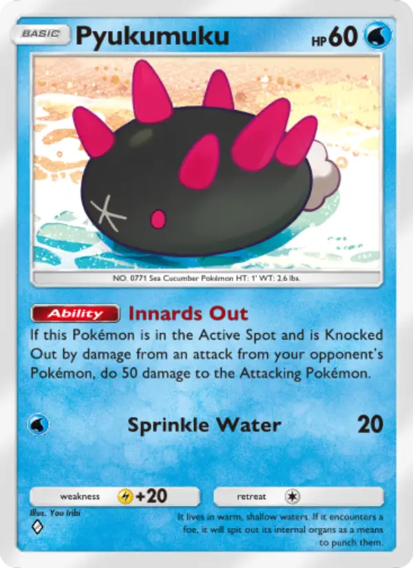 Pyukumuku — Celestial Guardians card #054