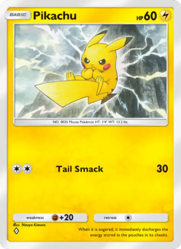 Pikachu — Celestial Guardians card #057
