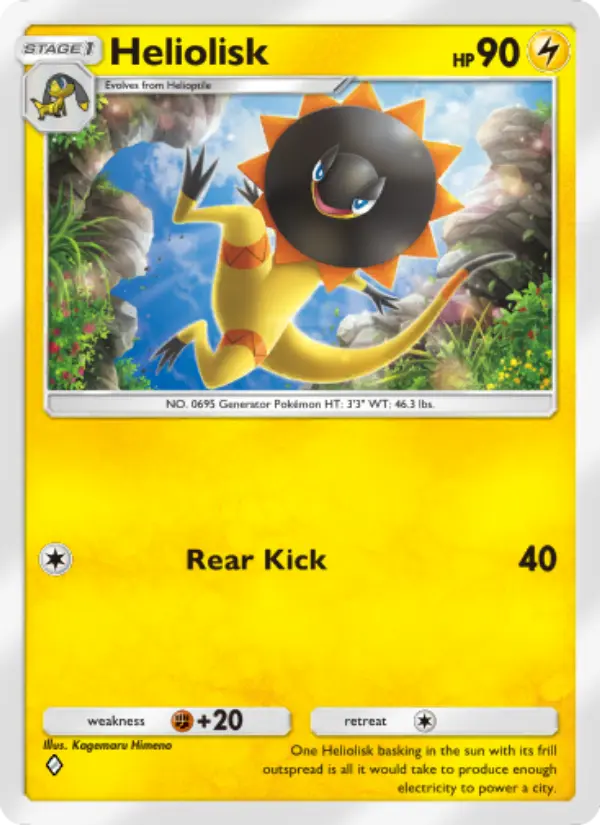 Heliolisk — Celestial Guardians card #063