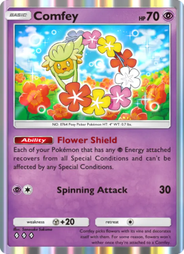Comfey — Celestial Guardians card #080