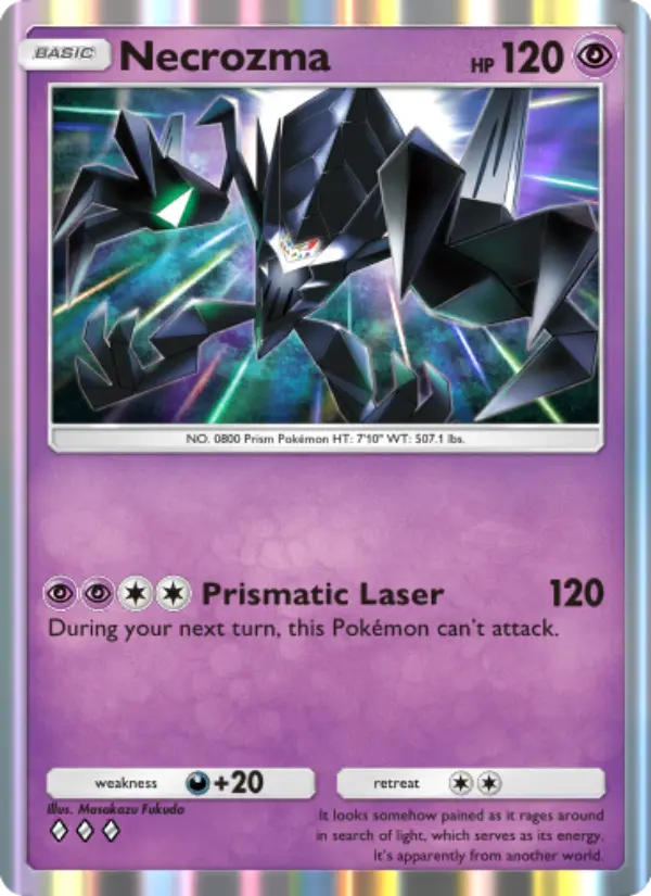 Necrozma — Celestial Guardians card #088