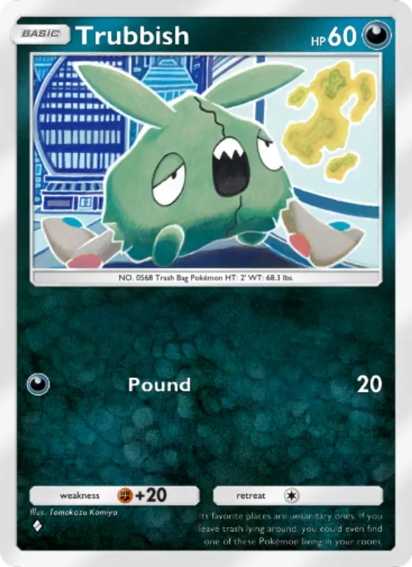 Trubbish — Celestial Guardians card #113