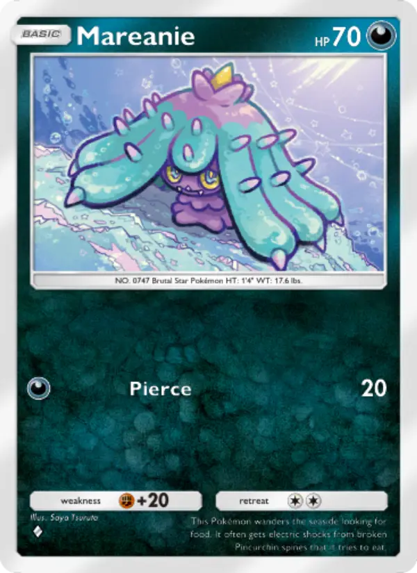 Mareanie — Celestial Guardians card #115