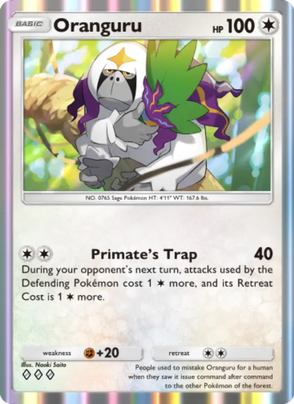 Oranguru — Celestial Guardians card #140