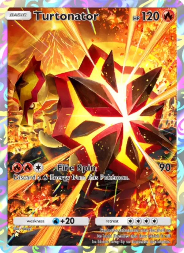 Turtonator — Celestial Guardians card #161