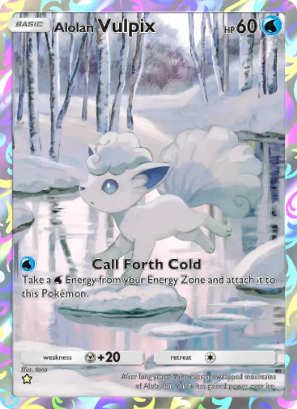 Alolan Vulpix — Celestial Guardians card #162