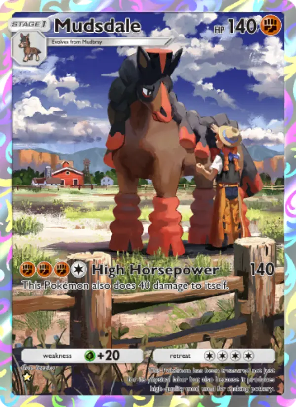 Mudsdale — Celestial Guardians card #173