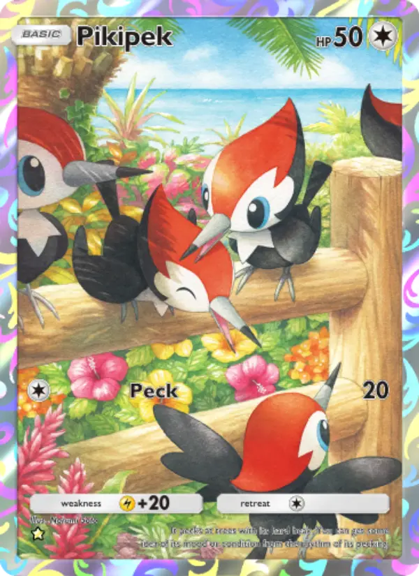 Pikipek — Celestial Guardians card #177