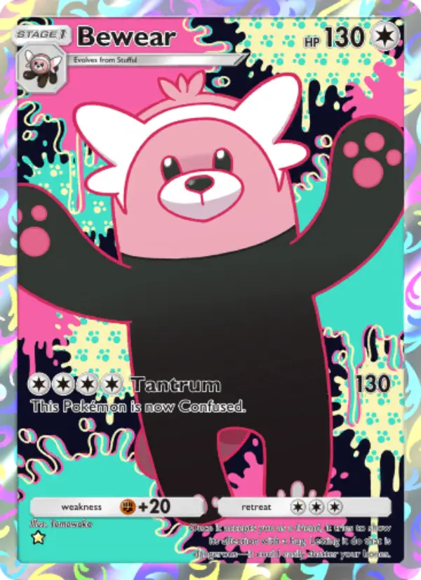 Bewear — Celestial Guardians card #178