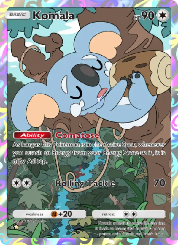 Komala — Celestial Guardians card #179