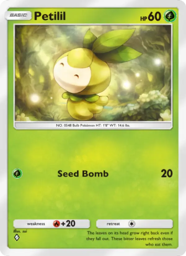 Petilil — Extradimensional Crisis card #001