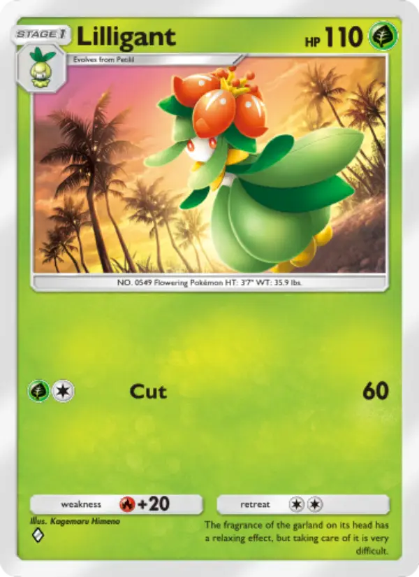 Lilligant — Extradimensional Crisis card #002