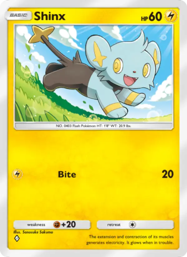 Shinx — Extradimensional Crisis card #013