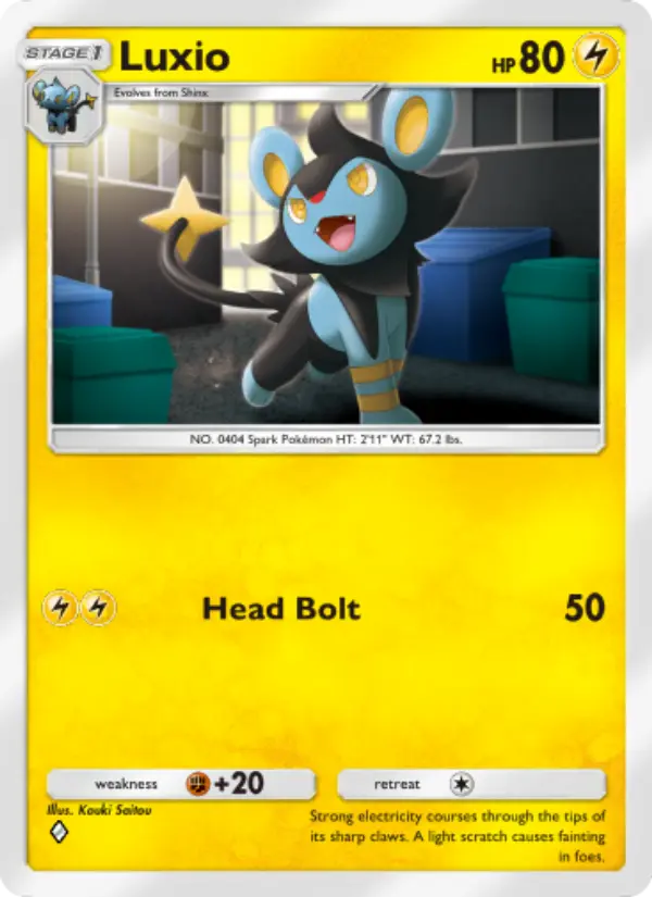 Luxio — Extradimensional Crisis card #014