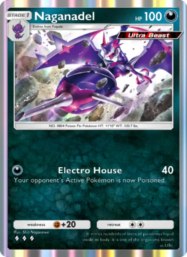 Naganadel — Extradimensional Crisis card #045