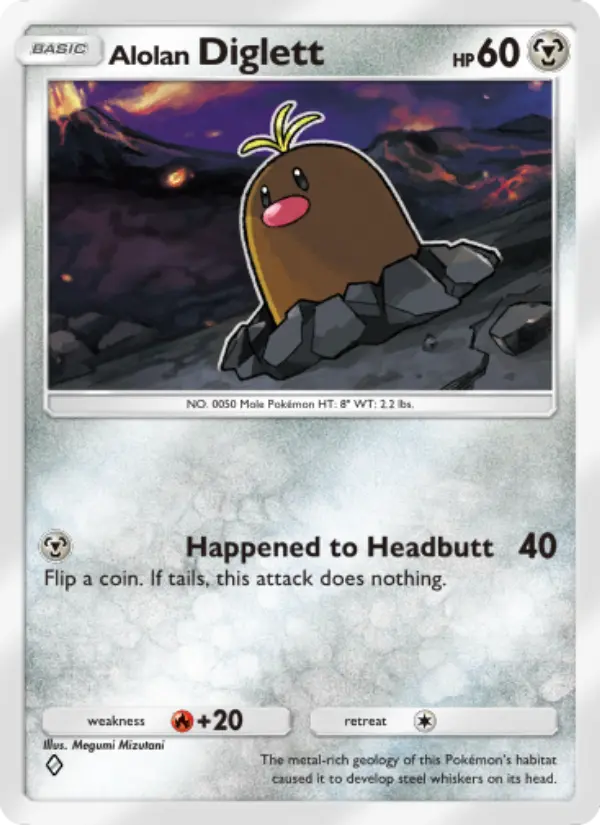 Alolan Diglett — Extradimensional Crisis card #046