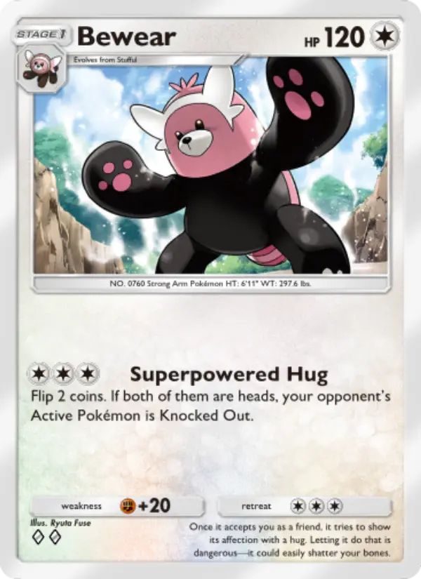 Bewear — Extradimensional Crisis card #058